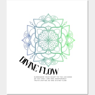 Divine Flow Mandala Posters and Art